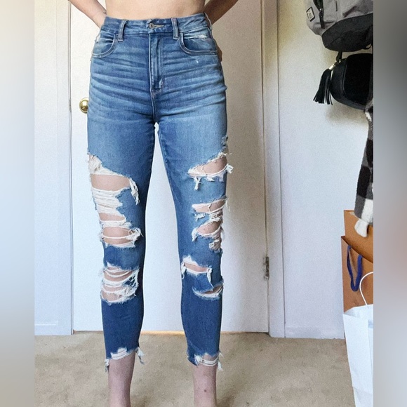 AE ripped Jegging- stretch - Picture 2 of 5
